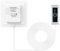 Transformateur de sonnette, 24V 500MA Adaptateur secteur câble transformateur Smart Home accessoires compatibles ring Door Bell Video doorbell 2 Pro (8m white)