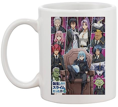 Ensei Shitara Slime Datta Ken Poster Latest Weiße Tasse Kaffee Tee Männer Frauen Keramik Coffee Tea Mug Cup