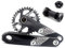 Mountainbike-Kurbelgarnitur, hohle integrierte Kurbelgarnitur aus Aluminiumlegierung, 175 mm, MTB-Kurbelgarnitur, 32/34/36/38 Zähne, GXP-Kettenblatt für 7–12 Geschwindigkeiten mit Tretlager (Farb
