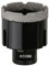 Vearter Carotteuse diamantée à sec de 50 mm, raccord fileté M14, scie cloche soudée sous vide pour maçonnerie, trou creux pour carrelage, marbre, granit, porcelaine, béton et pierre de quartz