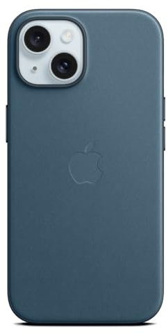 Apple iPhone 15 FineWoven Case with MagSafe - Pacific Blue ​​​​​​​