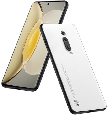 HULLIN Handyhülle Kompatibel Mit Xiaomi MI 9T / MI 9T Pro (6.39), Schutzhülle Aus PU-Leder - Weiß