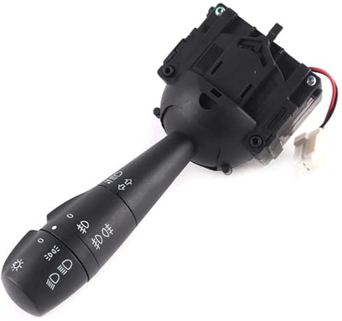 Siuku Lenkstockschalter Kompatibel mit Dacia für Logan für SANDERO Lenksäulenschalter Lichtschalter Kombinationsschalter 8201167981