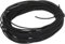 6 mm Rubber Cord, 15 m Rubber Cord, Elastic Band, Black, Multifunctional Expander Rope, Rubber Bands, Rubber Cord for Camping, DIY, Clotheslines, Luggage