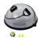 VEVOR Demi-ballon Fitness 62 cm, Ballon d'Équilibre Capacité 300 kg, Station d'Équilibre avec Bande de Résistance et Pompe à Pied, Entraînement Complet du Corps, Domicile, Gym, Gymnastique, Gris