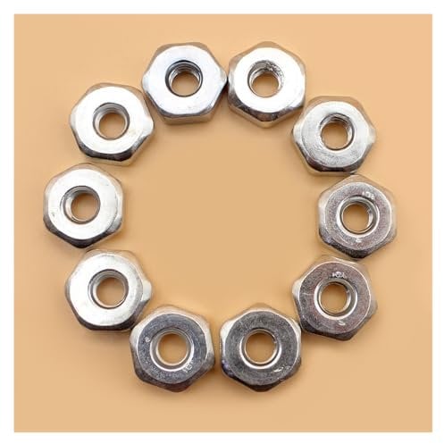 10Pcs M8 Heaxgon Bar Nuts For STIHL Chainsaw 009 010 011 012 017 018 019 020 021 023 024 025 026 028 029 031 032