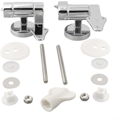 Kit di Collegamento per Copriwater Con Cerniera Rallentata, Accessori di Ricambio per Sedile WC, Compatibile Con la Maggior Parte dei Sedili