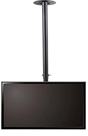 JZWCHQ Soporte Universal de TV TV Mount el Techo Soporte de Montaje de TV para 32-75 Pulgadas, Soporte de televisión telescópica giratoria de inclinación, con Carga de 154 Libras, fácil de ensamblar