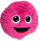 OOTB Plüsch Kissen Happy Faces Kuschelkissen 4 Farben (40 cm, pink)