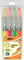 BIC Highlighter Flex, Textmarker mit flexibler Pinselspitze, 4er Pack in verschiedenen Farben, Strichstärke: 1,0 mm bis 4,3 mm