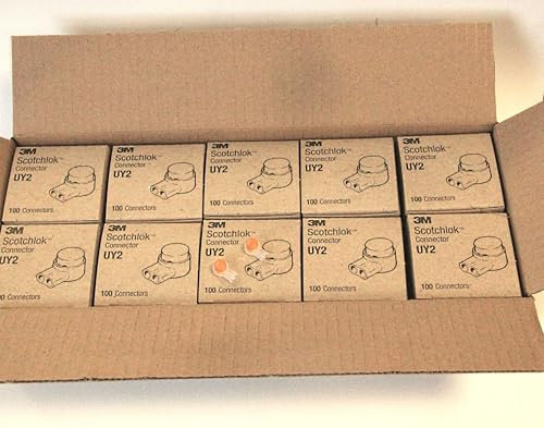 1000 3M UY2 Kabel Verbinder - 10 Original Kartons Einzeladerverbinder