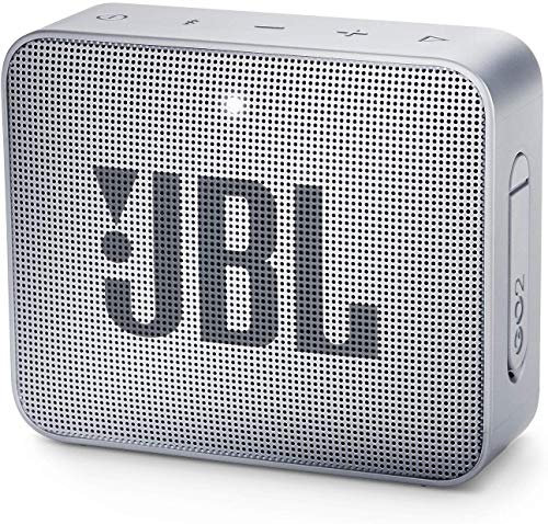 JBL GO 2 - Mini Enceinte Bluetooth portable - Étanche pour piscine & plage IPX7 - Autonomie 5hrs - Qualité audio JBL - Gris