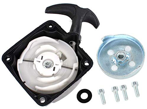 AISEN Seilzugstarter Starter & Mitnehmerplatte für AL-KO ALKO FRS 4125, FRS 410, FRS 45/35 Motorsense Freischneider