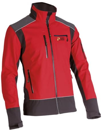 PSS Softshelljacke X-treme Shell Rot/Schwarz Größe M