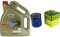 Filter Set Inspektionspaket 5 Liter Motoröl EDGE Titanium FST 5W-30 LL MANN-FILTER Ölfilter