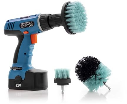 Set de Cepillos de Limpieza para Taladro Cyclean 3 Piezas