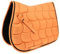 EQUITHÈME „Satin“ Schabracke, Warmblut, orange