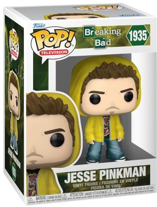 Funko POP! TV: Breaking Bad - Jesse Pinkman | Offizieller Fanartikel und Merch - Vinyl Sammelfigur als Regal Deko - Geschenkidee zum Geburtstag für Fans und Sammler