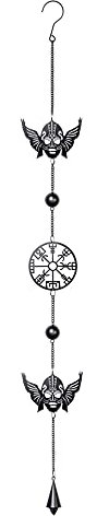Alchemy Gothic Windspiel Viking Schwarz