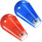 sourcing map Joystick Kopf Wippkugel Spitze Griff Arkade Spielersatz Rot Blau Ellipse Oval