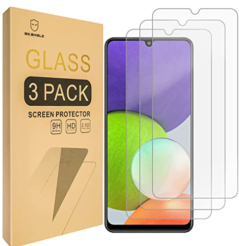 Mr.Shield Verre Trempé pour Samsung Galaxy A22 4G [NOT fit For 5G Version] | Lot3 Film Protecteur d'écran Vitre Protecteur 9H Dureté