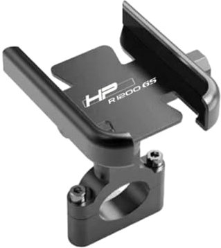 TLYSMG Pour B-MW R1200GS R 1200 GS HP ADV Adventure GSA Accessoires Guidon de Moto Support de Téléphone Mobile Support GPS Support Guidon Noir