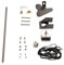 Bewinner 3D-Drucker-Upgrade-Teile, Dual-Z-Achsen-Upgrade-Kit für Kobra Go 3D-Drucker, 350 Mm Schraubenstangen-Schrittmotor, Hochpräzise 3D-Drucker-Upgrade-Teile für Kobra Go 3D-Drucker