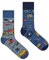 Spox Sox Casual Unisex - lustige, verrückte, bunte Socken für Damen und Herren, Gr. 44-46, Autowerkstatt