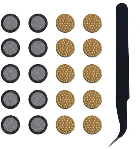 TENNMAK Earphones Dust Proof Mesh Replacement for Beats Flex & Beats Powerbeats Pro & Beats X & urBeats3 Earbuds Dust Filter * 5 Pairs (X DUST MESH)