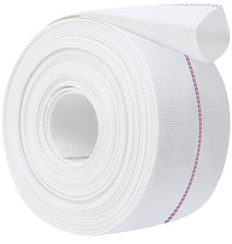 JrEam Manguera de Lona for jardín de 1,5'' y 2'', Manguera de riego por Goteo for Trabajo Pesado, Manguera contra Incendios for regar Frutas y Verduras(2 Inches)