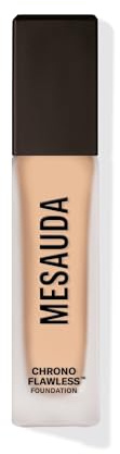Mesauda Chrono Flawless Foundation, 12 W, flüssiges Make-up mit mattem Finish