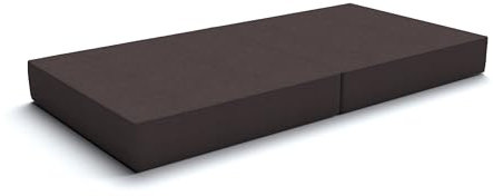 POKAR Spielsofa Kindersofa | Schaumstoff Bausteine | Spielsofa für Kinder mit Schlaffunktion Kuschelecke im Kinderzimmer | Matratze 160 x 80 x 15 cm | Anthrazit