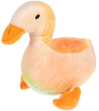 VICASKY Ente Plüschpuppe Hase Lebewesen ausgestopft weinachts weihnachsgeschenk kleine Kuscheltiere realistische Kuscheltiere Tiere Puppe Schwamm Orange