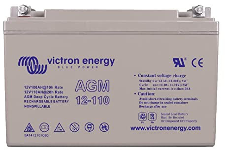 Victron Energy Batterie au plomb AGM 110 Ah 12 Volt