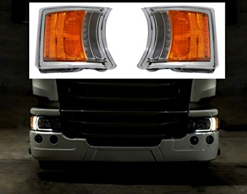 24/7Auto 2x LED Vorne Blinker Mit Tag Lichter für Scania R P G Lkw