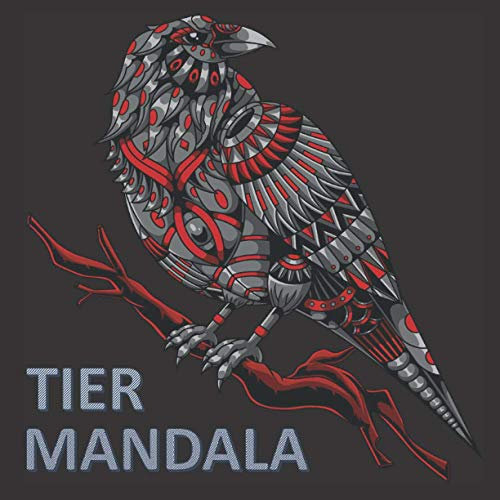 TIER MANDALA: 150 bezaubernde Tiermotive zum ausmalen, relaxen und entspannen. Einseitig bedruckt, zum Ausschneiden und Aufhängen geeignet.