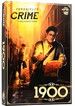 Lucky Duck Games - Chronicles of Crime: Millenium 1900 | Französische Version | Brettspiel | Gesellschaftsspiel | ab 12 Jahren | 1 bis 4 Spieler | 60-90 Minuten | kooperatives Spiel
