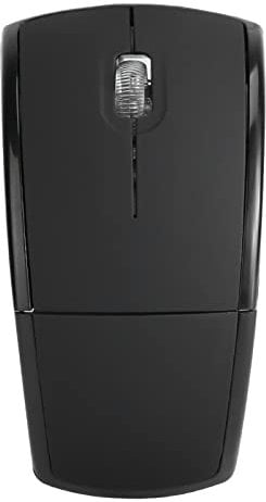 Faltbare Maus, Tragbare 2,4-GHz-Funkmaus mit USB-Empfänger, Ergonomische Gebogene ARC-Mausmäuse für Notebook, PC, Laptop, Computer