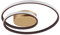 Reality Leuchten LED Deckenleuchte Zibal R62911124, Metall rostfarbig, inklusiv 22 Watt LED, Switch Dimmer