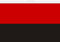 AZ FLAG Bandiera Ucraina NAZIONALISTA 150x90cm - Bandiera Ucraina Rossa E Nera 90 x 150 cm