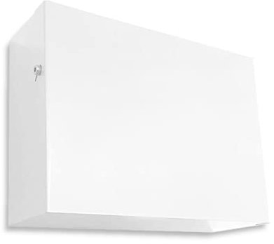 White Household Fuse Box Consumer Unit Cover - Electricity Box Cover for Home, New Build Property, Office and Industrial - (To Fit 380mm X 260mm X 130mm Box)