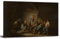 Adriaen Van Ostade Tanzendes Paar Poster Dekorative Malerei Leinwand Wandkunst Wohnzimmer Poster Schlafzimmer Gemälde 30 x 45 cm