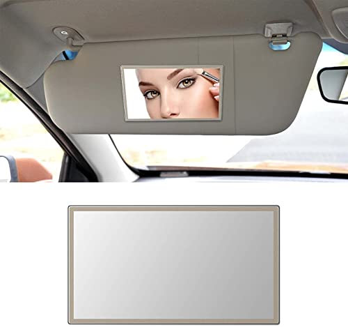 Car Cosmetic Mirror, Mirror For Sun Visor, Car Visor Vanity Mirror, Car Interior Makeup Mirror, For Car Sun Visors, Car Seat Backs, Small Size, 110 x 65 mm