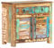 vidaXL Sideboard mit 2 Türen 2 Schubladen Komplett handgefertigt Kommode Anrichte Schrank Beistellschrank Mehrzweckschrank 70x35x65cm Recyceltes Massivholz