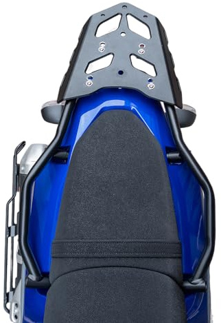 Étagère de Support de Porte-Bagages arrière de Moto Compatible avec Tenere 700 Tenere700 2018 2019 2020 2021 2022 2023 2024 Étagère de siège Solo de Support de Porte-Bagages Noir