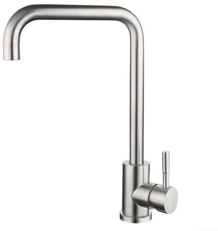 304 Edelstahl Küchenarmatur Waschbecken Wasserhahn Kalte und Heiße Mischbatterie