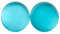 Lieson Plug Ohr Expander Set, 2 Stück Ohr Plug Stein Blau Grün Rund 18mm Flesh Tunnel Piercing Schmuck