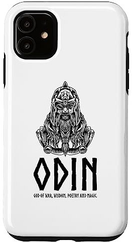Hülle für iPhone 11 Norse Mythology Odin God Of War, Wisdom, Poetry And Magic