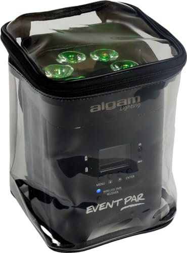 ALGAM LIGHTING - EVENT RAINCOVER - Wasserdichte Tasche, transparent für Algam Par LED, Nylon, 130 x 130 x 210 mm