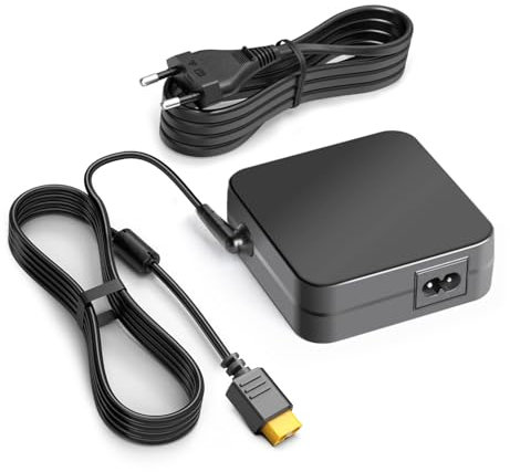 TAIFU 19V 90W Netzteil mit XT60 Stecker für ISDT, GT Power, Hota RC, Anker SOLIX F1200 and Powerhouse 757 RC Drohnenbatterien und Jedem Ladegerät Ladekabel mit XT60 Eingang
